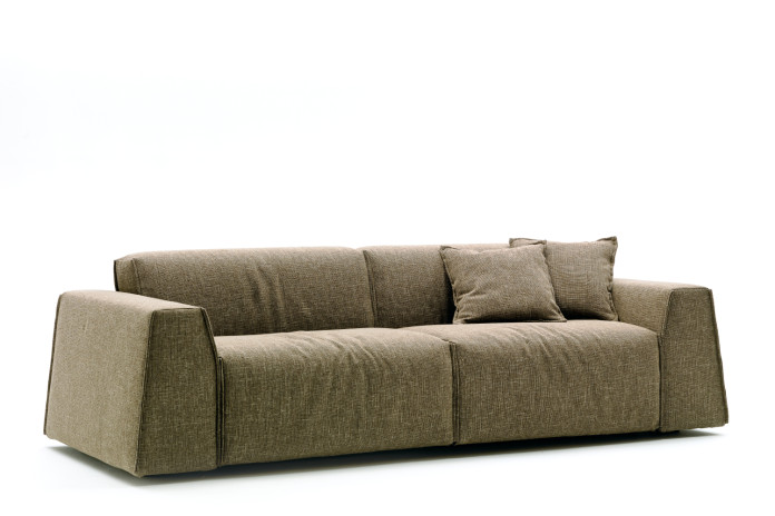 Parker Sofa mit niedriger Rückenlehne
