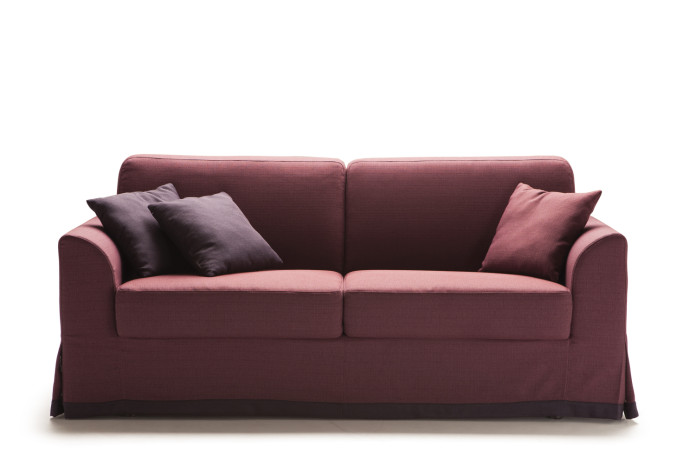 Ellis Sofa mit moderner geschwundener Armlehne