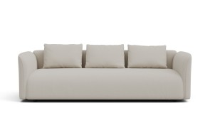 2- oder 3-Sitzer-Sofa mit einem einzigen Sitzkissen