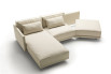 Dennis - Beispiel eines modularen Schlafsofas mit Rollenelement