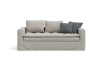 2- oder 3-Sitzer-Schlafsofa mit gepolsterter Sitzfläche