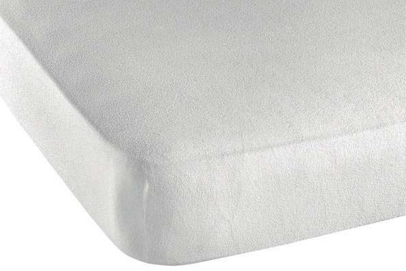 Protège matelas avec élastique en coton et tissu éponge