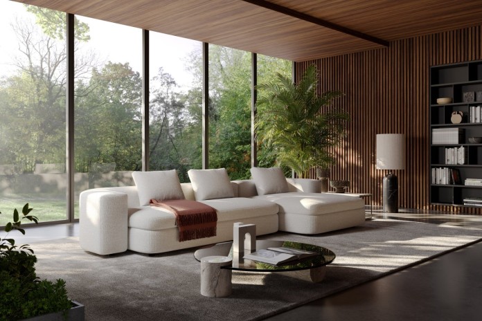 Canapé convertible design et confortable Foster