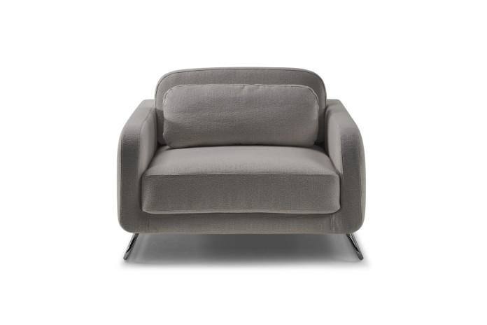Fauteuil convertible 1 place sur pied luge