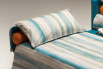 Oreiller pour lit Antigua. Revêtement non disponible