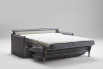 Clarke-18 déplié en version lit double avec matelas H.18 cm