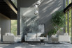 Freddie, collection de canapés et fauteuils convertibles de style rétro