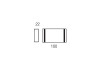 Ellington - accoudoirs, dimensions