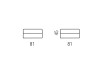 Ellington - pouf, dimensions