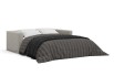 Canapé lit avec sommier et matelas ouverts