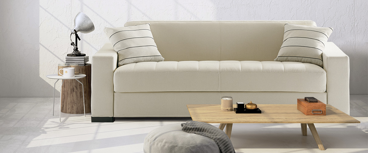Canapé modulable avec assise matelassée Matrix